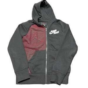 Jordan Boys Jumpman X Nike Full Zip Hoodie Kids 10-12 Medium